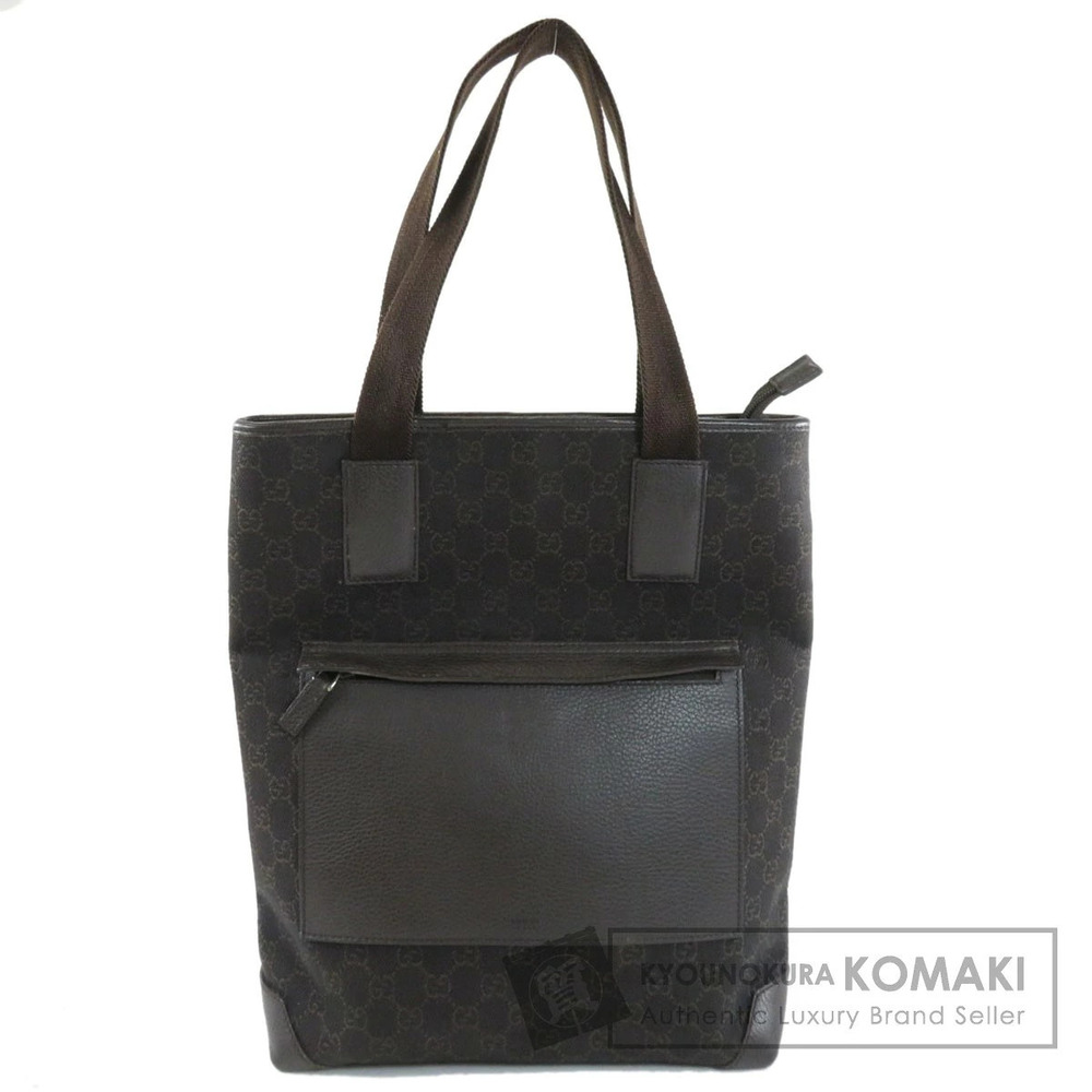 Gucci Bag Bag GG Canvas Shoulder Black Tote - Picture 2 of 11